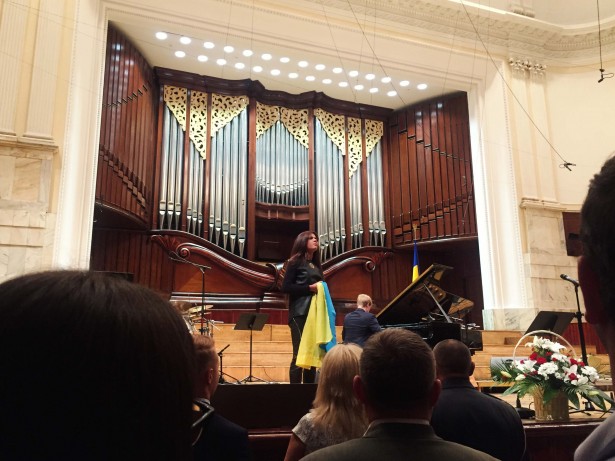 Руслана спела гимн Украины в Варшаве