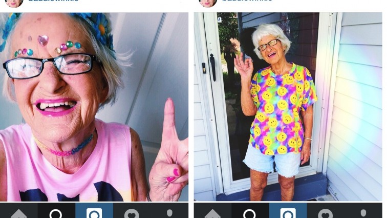 88-річна зірка Instagram прийшла на премію MTV в прозорому костюмі (фото)