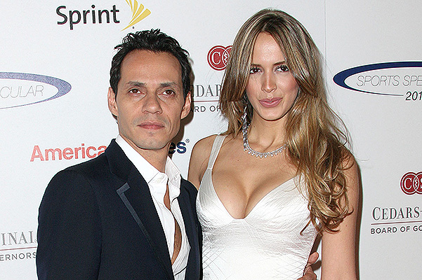 CENTURY CITY, CA - MAY 20: Recording artist Marc Anthony (L) and Shannon De Lima attend the 27th Annual Cedars-Sinai Medical Center Sports Spectacular at the Hyatt Regency Century Plaza hotel on May 20, 2012 in Century City, California.  (Photo by Frederick M. Brown/Getty Images)